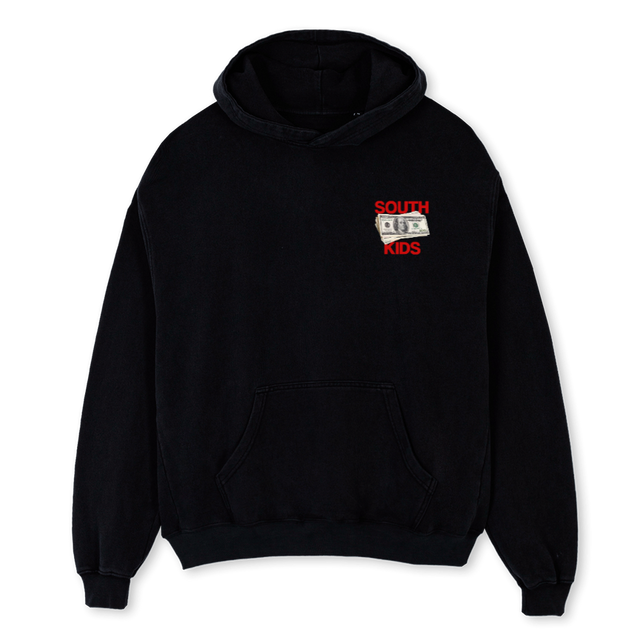 FCKLOVEHOODIE Black Oversized Hoodie.
