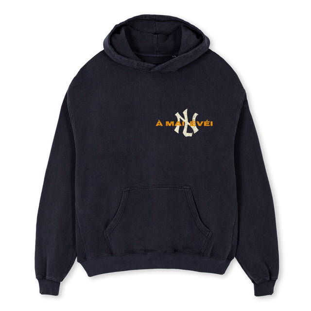 AMAI NL EVEE Vintage Black Oversized Hoodie.