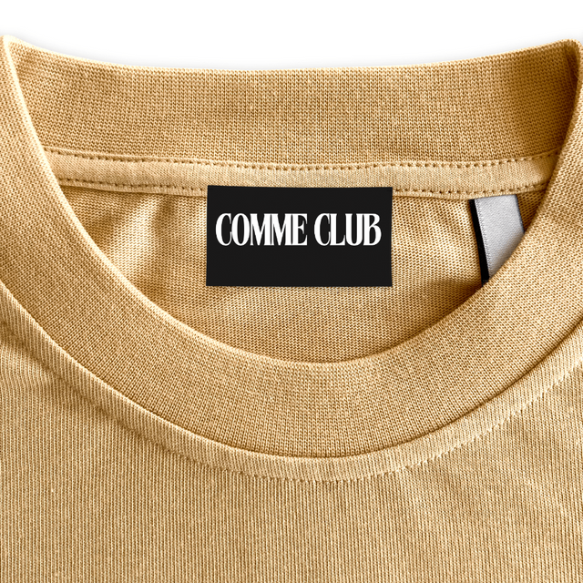 LOGOCOMMECLUB Custom Neck Label.