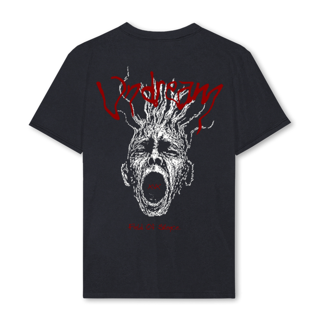 UNDREAMX Vintage Black Regular Tee.