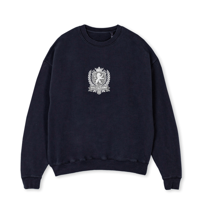 CHRIST Vintage Black Oversized Crewneck Sweater.