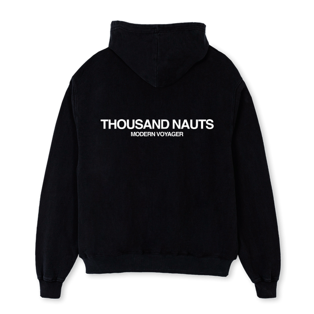 MVHOODBLK Black Oversized Hoodie.
