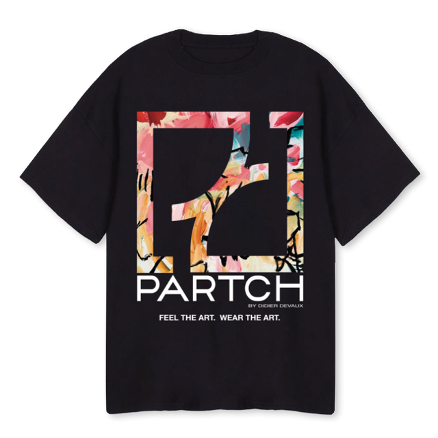 PULSEOVTEEBLK Black Oversized Tee.