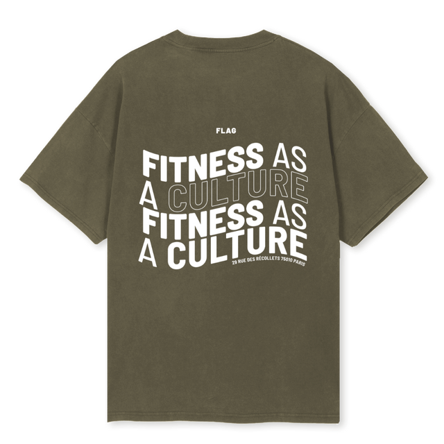 VINTOLIVENEW Vintage Olive Oversized Tee.
