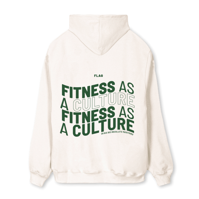 SWEATVINTWHITE Vintage White Regular Hoodie.
