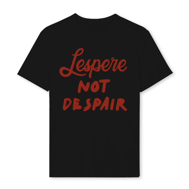 NODESPAIRRED Black Regular Tee.