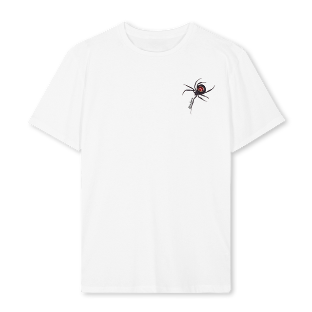 SPIDEREYEROSE White Regular Tee.