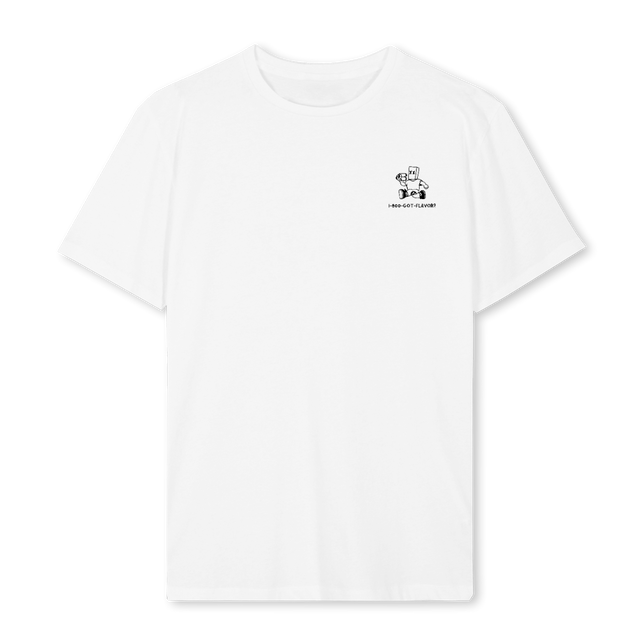 PIZZAPLACEI White Regular Tee.