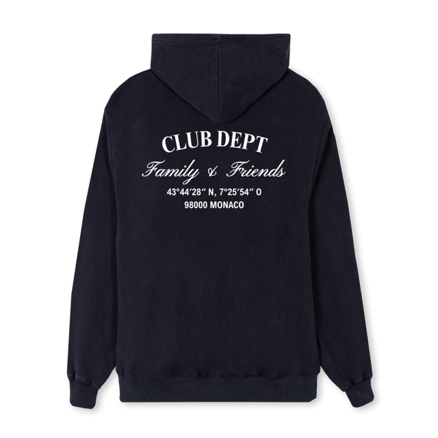 FAMILYNFRIENDSHOODIE Vintage Black Regular Hoodie.