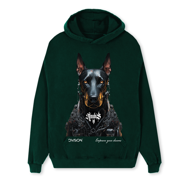 ANUBISH Wild Green Regular Hoodie.