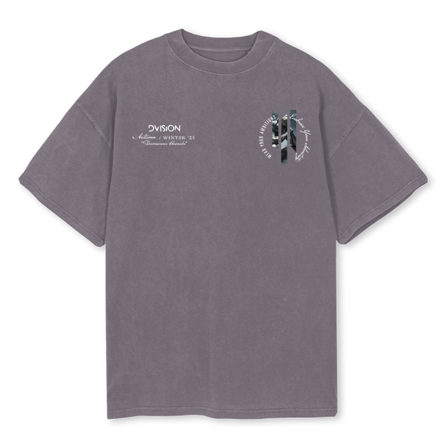 THINKERPIGMENTG Pigment Grey Oversized Tee.
