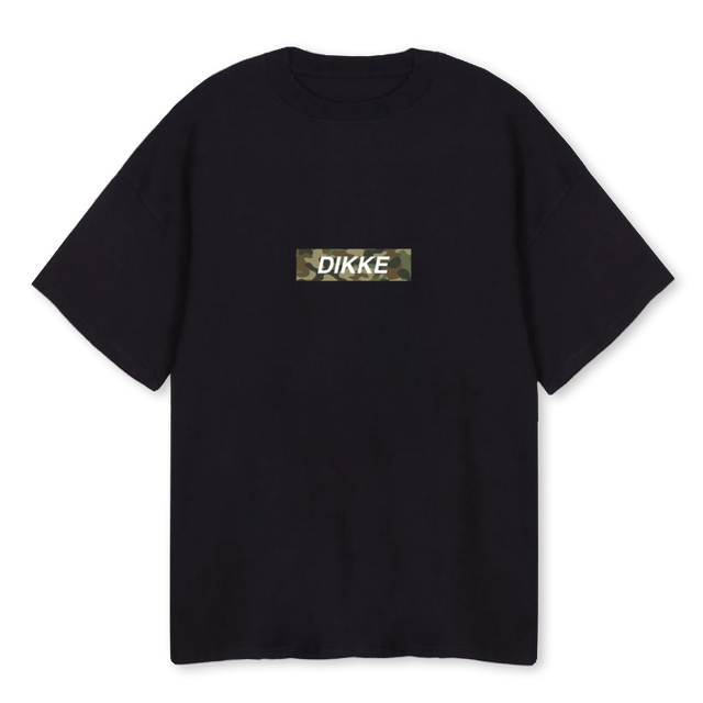 CAMOLS Black Oversized Tee.