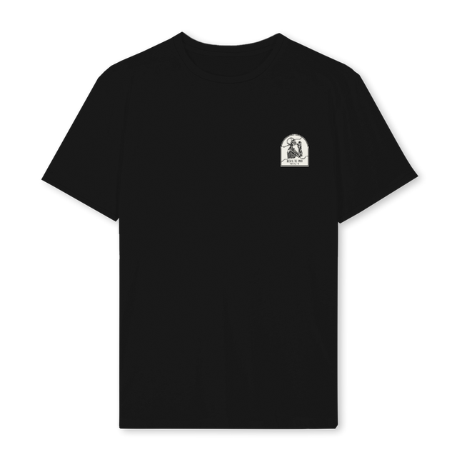 PRAYTOTHEDEVIL Black Regular Tee.