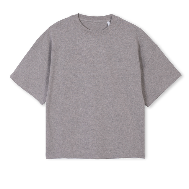 WISHH Grey Marl Oversized Boxy Tee.