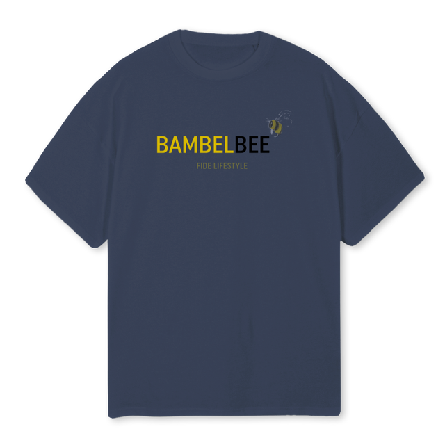 BMBL Navy Blue Oversized Tee.