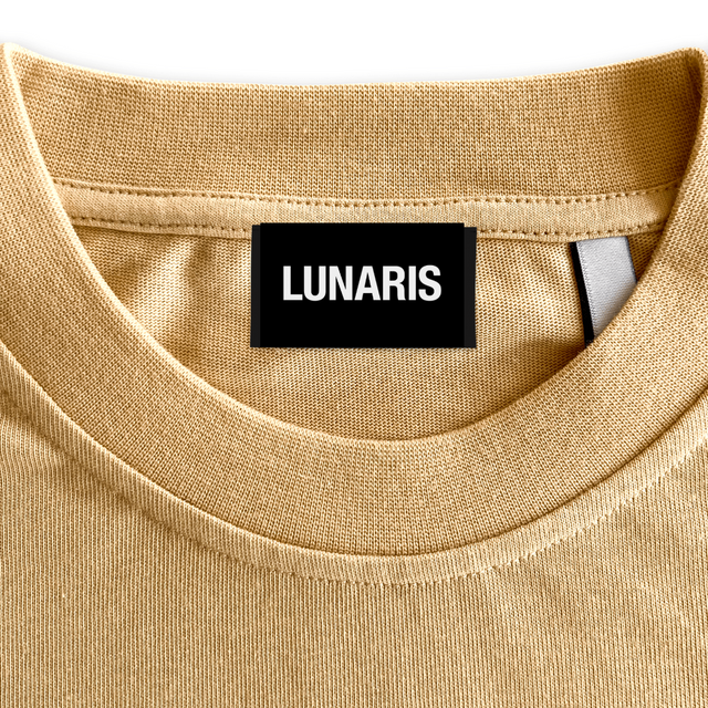 LUNARIS Custom Neck Label.