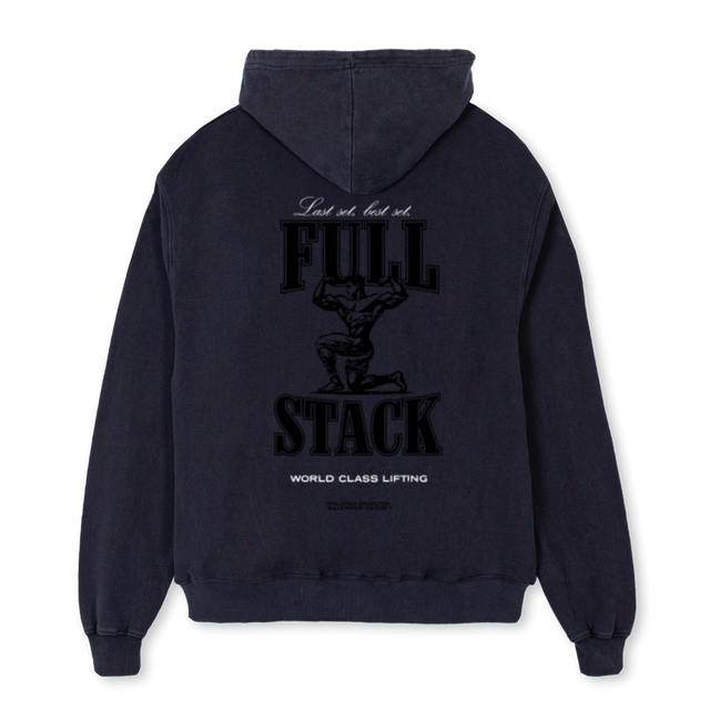 FSBOB Vintage Black Oversized Hoodie.