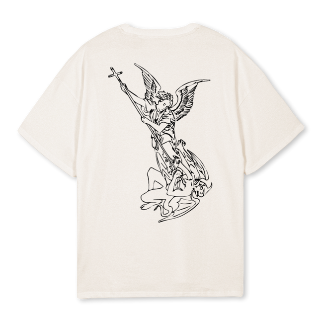 VW BIG Vintage White Oversized Tee.