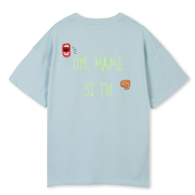 OYEMAMI Cold Blue Oversized Tee.