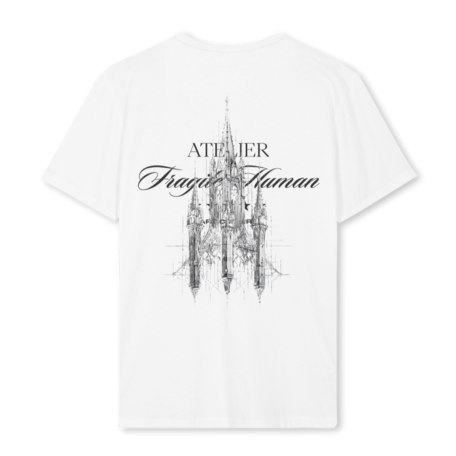 ATEL FRA DUOMO White Regular Tee.