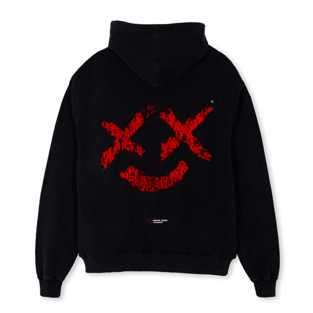 JAPAN Black Oversized Hoodie.