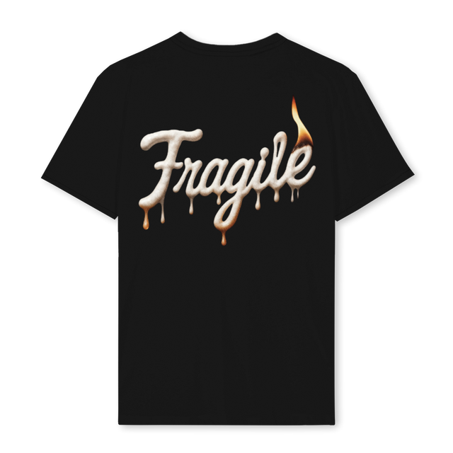 FRA CANDLE  Black Regular Tee.