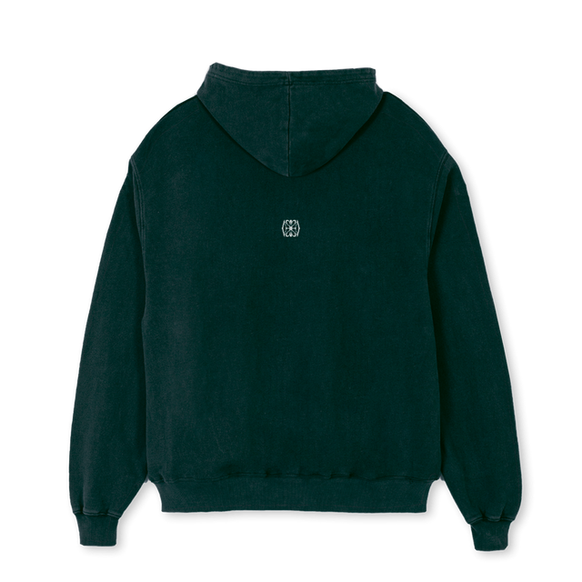 DIVINETIMING Wild Green Oversized Hoodie.