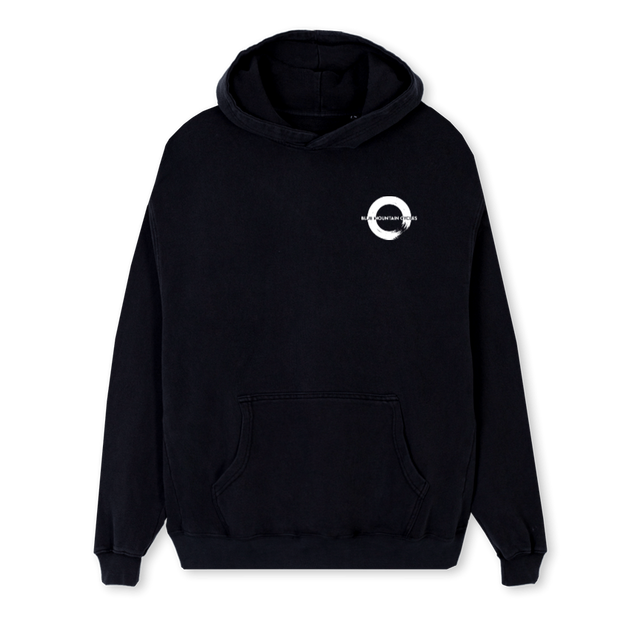 XONUMBERONEREGULAR Black Regular Hoodie.