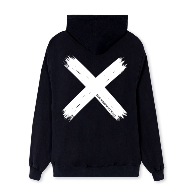 XONUMBERONEREGULAR Black Regular Hoodie.