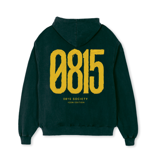 YEL ICONHOOD Wild Green Oversized Hoodie.