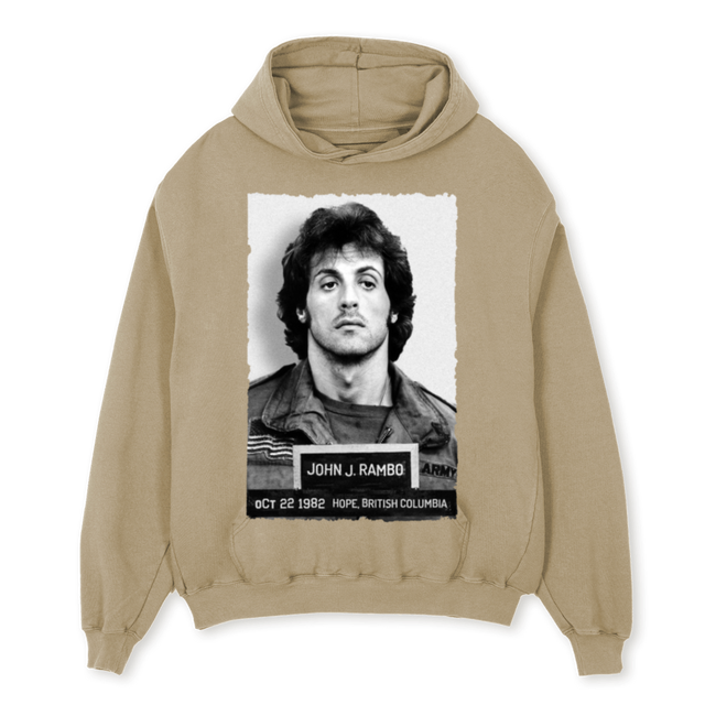RAMBO DUNE Vintage Dune Oversized Hoodie.