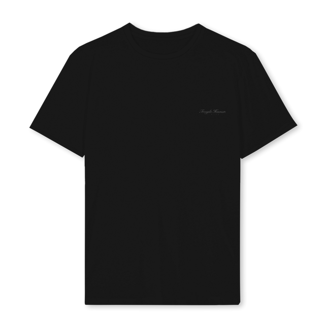 LOG TSH Black Regular Tee.