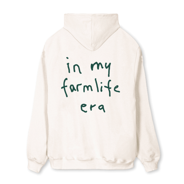 JVBGGFARMLIFEHOWHITE Vintage White Regular Hoodie.
