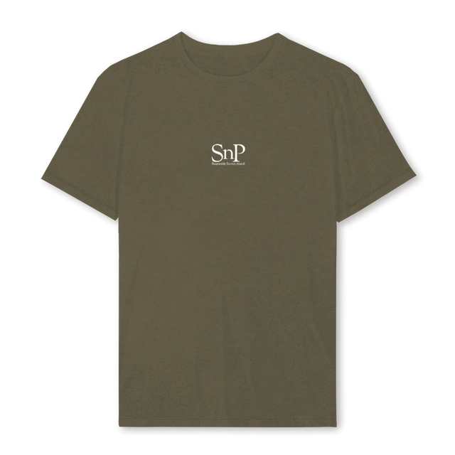 GENCOURSEBLCKGRL Vintage Olive Regular Tee.