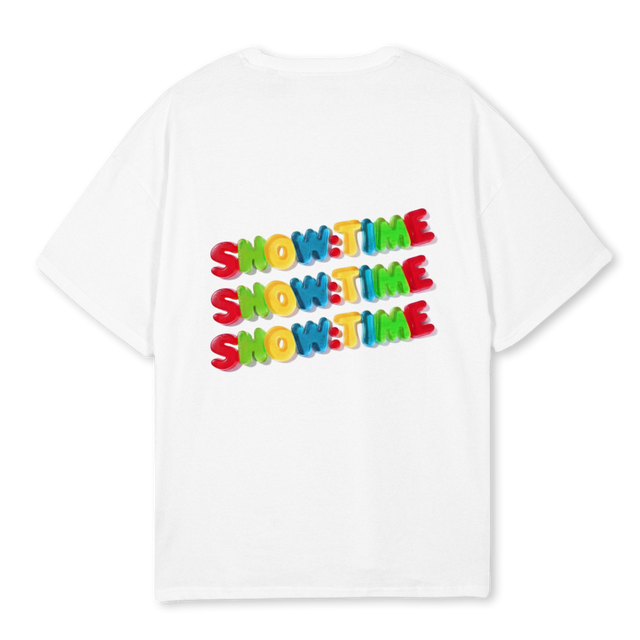 CANDYMAN White Oversized Tee.