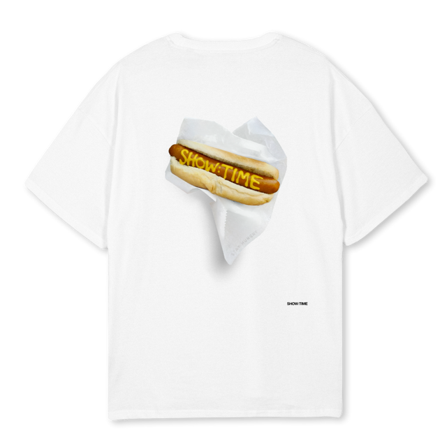 HOTDOG White Oversized Tee.