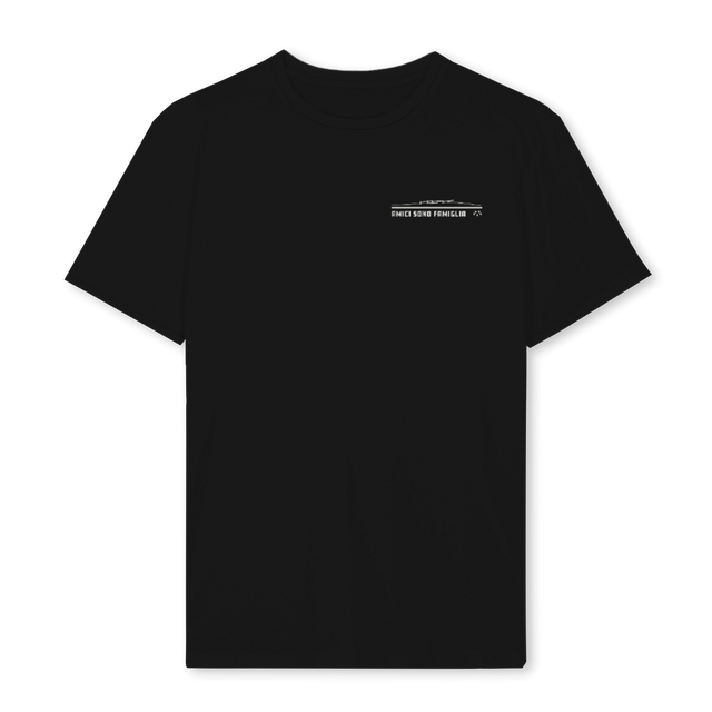 AMETLAB Black Regular Tee.