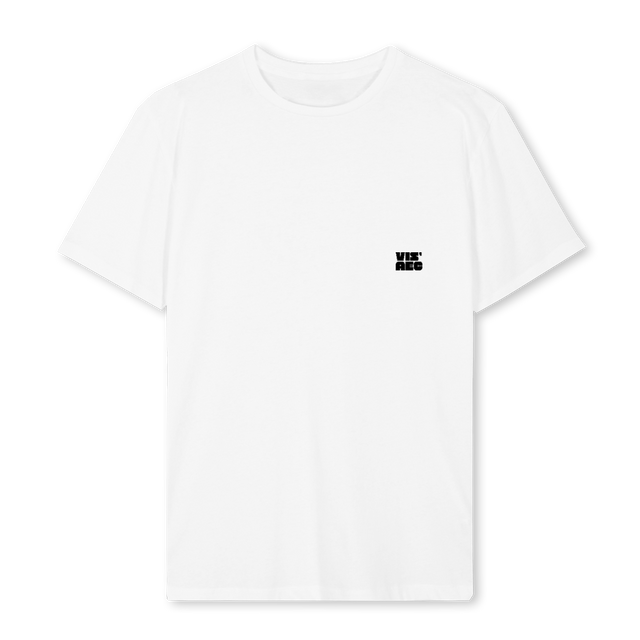 VISAECTEE White Regular Tee.