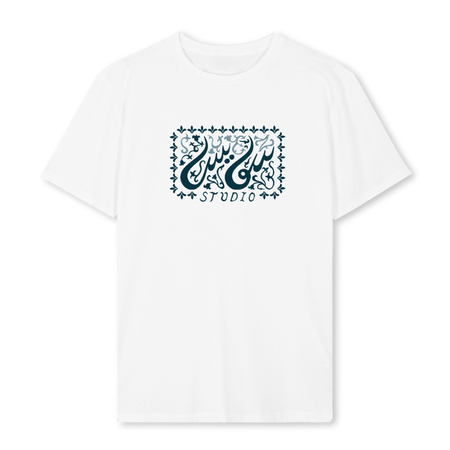 KHAYAMIYA GRAPHIC White Regular Tee.