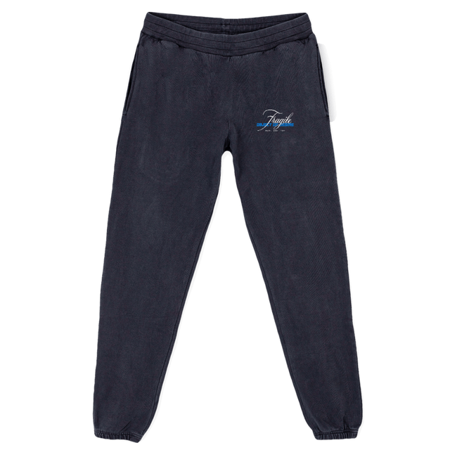 TOKYO SWT Vintage Black Relaxed Sweatpants.