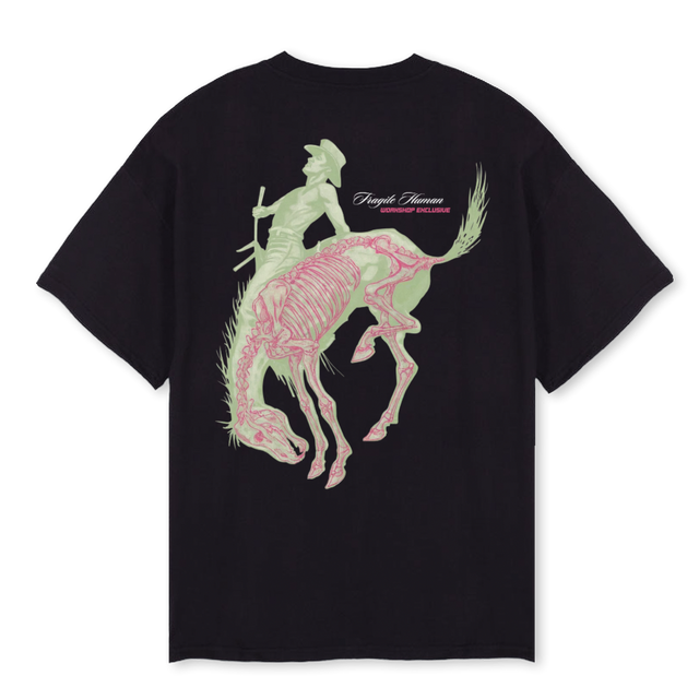 COWB TSH Black Oversized Tee.