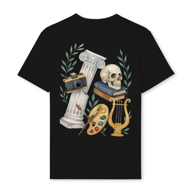 ELEMENTS TSH Black Regular Tee.