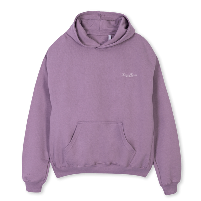 LOG HDD Purple Oversized Hoodie.