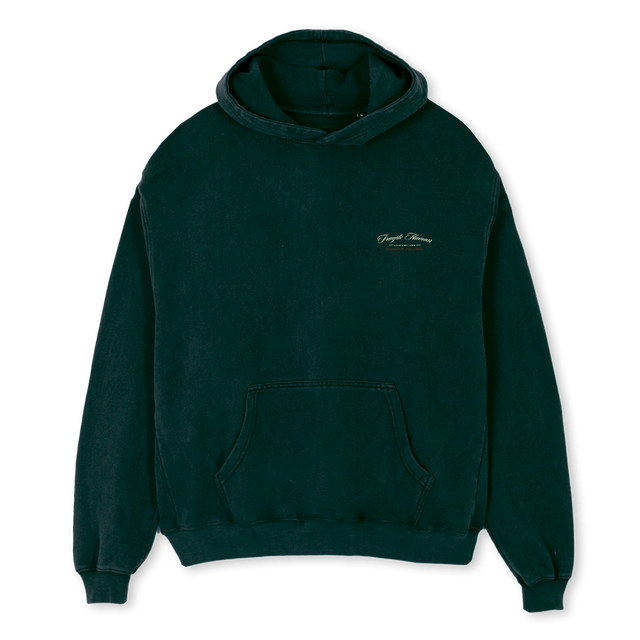 NNLOG HD Wild Green Oversized Hoodie.