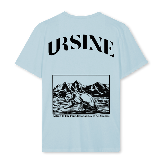 BACKPRINTFORMOM Cold Blue Regular Tee.