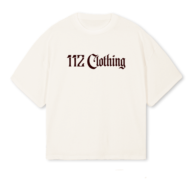 LRGCROWMER Vintage White Oversized Boxy Tee.