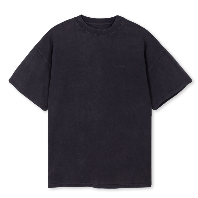RIZ SPECIAL PRINT  Vintage Black Oversized Tee.