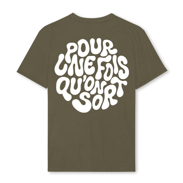 TESTPUFQOS Vintage Olive Regular Tee.