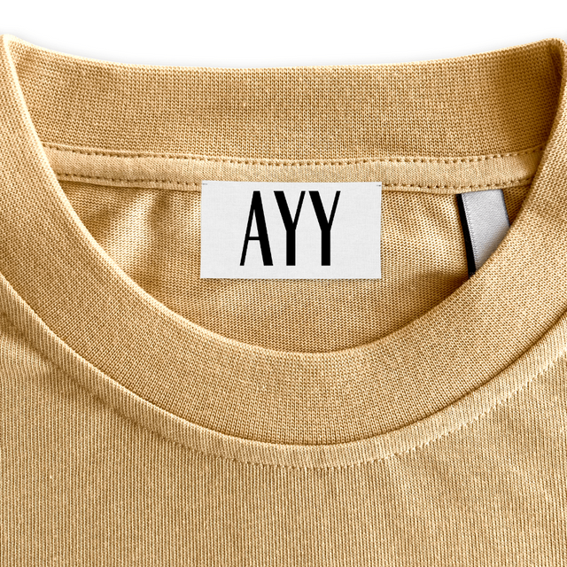 AYY Custom Neck Label.