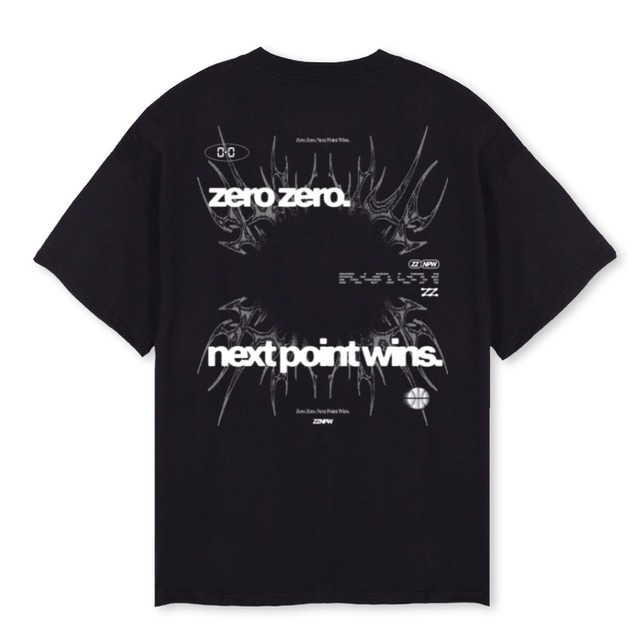 ZZVOID Black Oversized Tee.